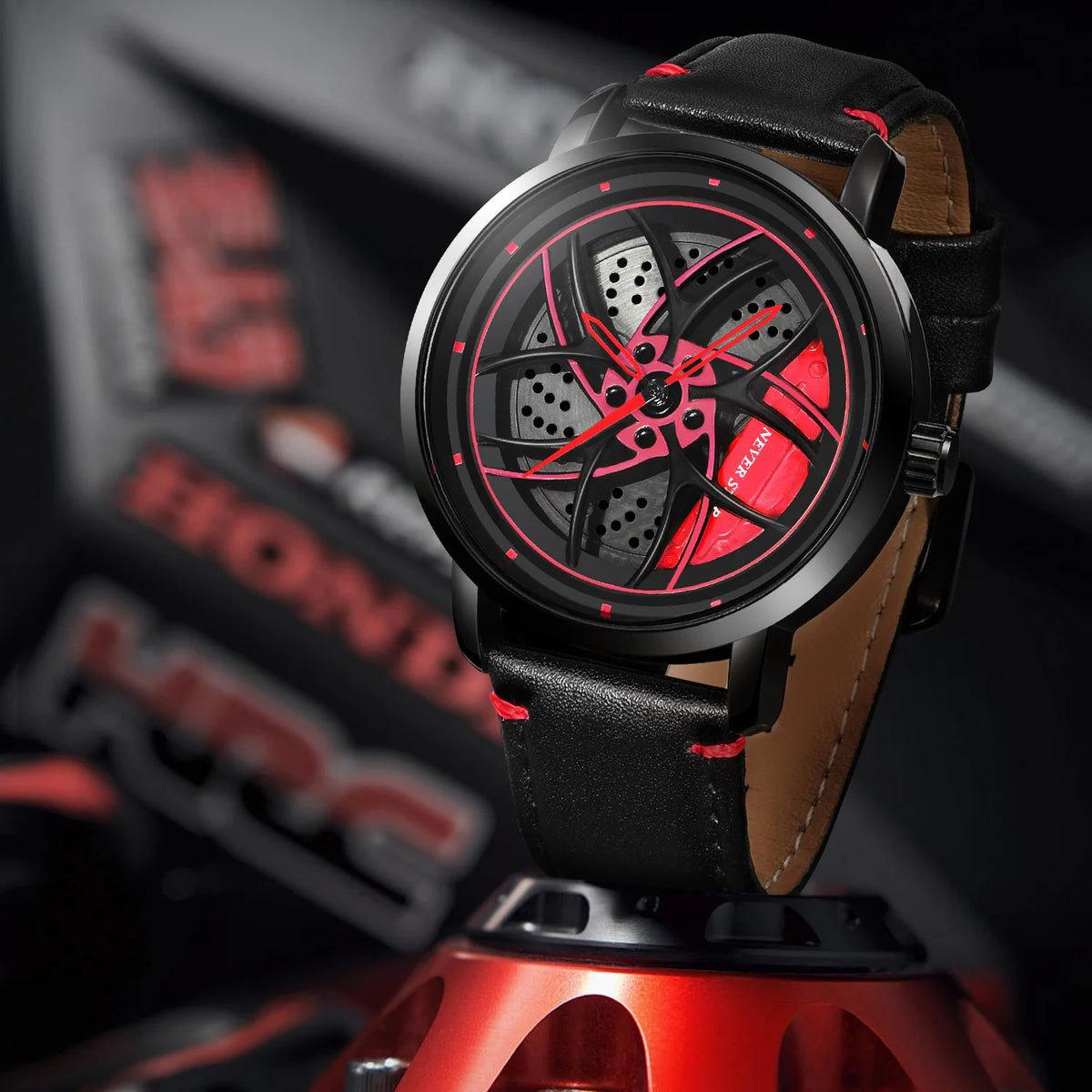 Creative Spider Hub Caliper Watch