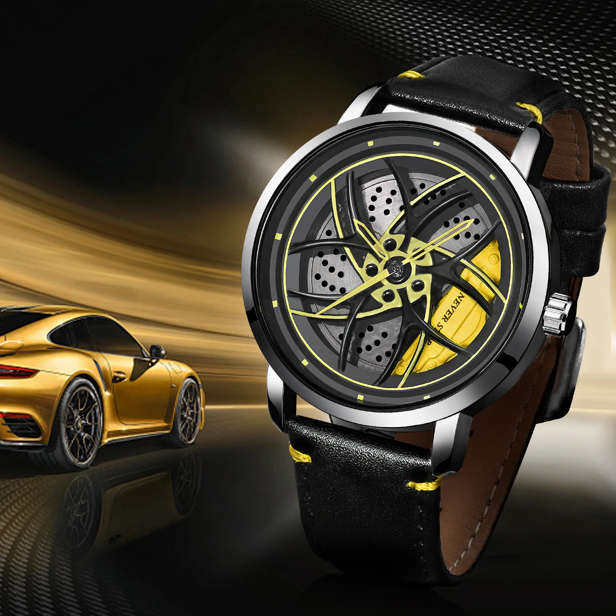 Creative Spider Hub Caliper Watch