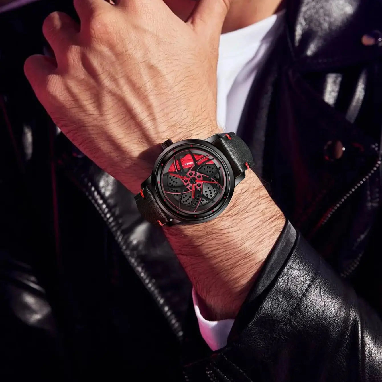 Creative Spider Hub Caliper Watch